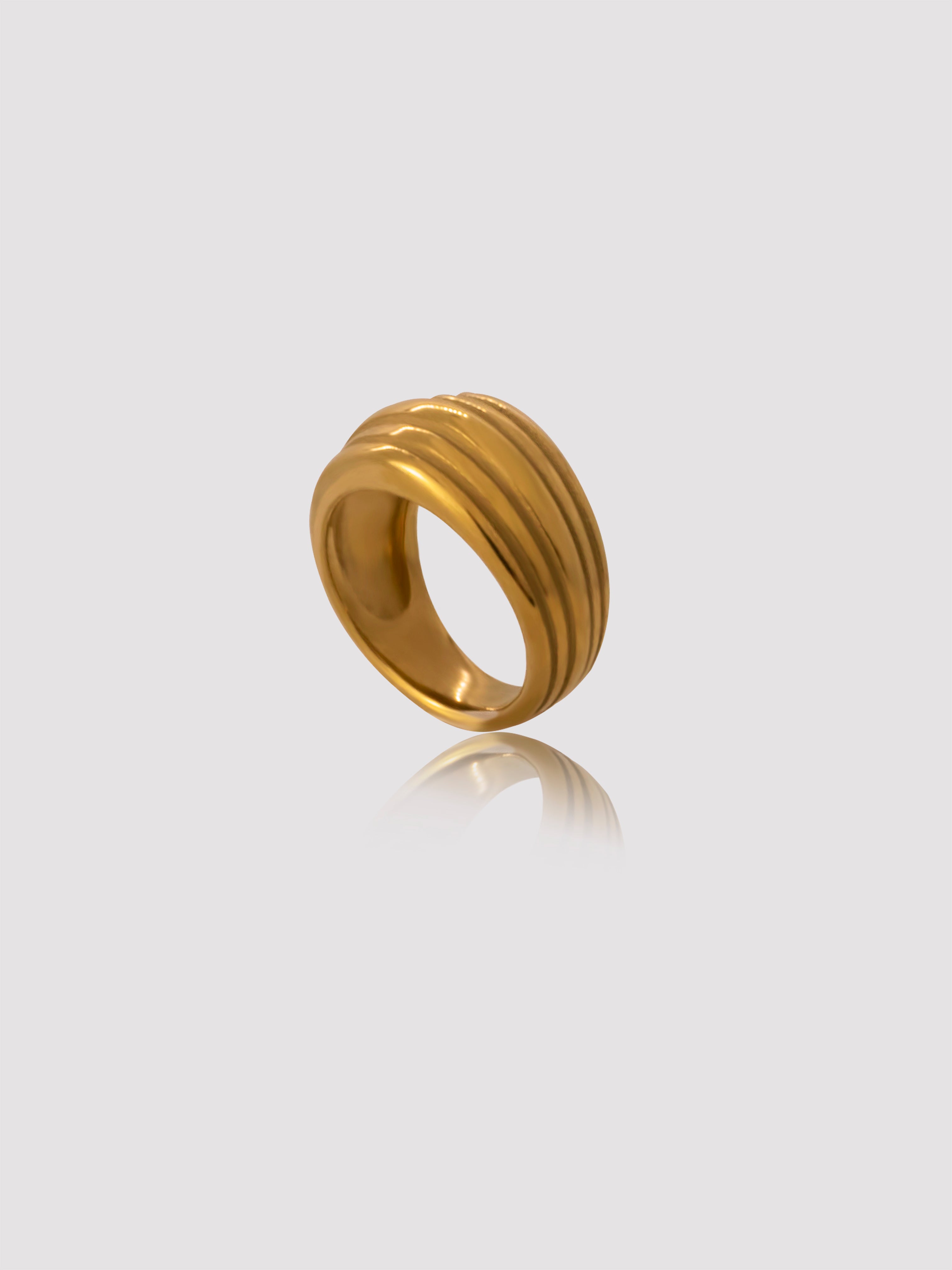 Ellis Chunky Gold Ring
