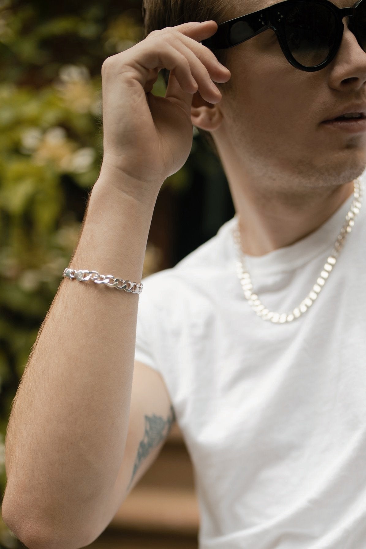 Cuban Sterling Silver Bold Bracelet