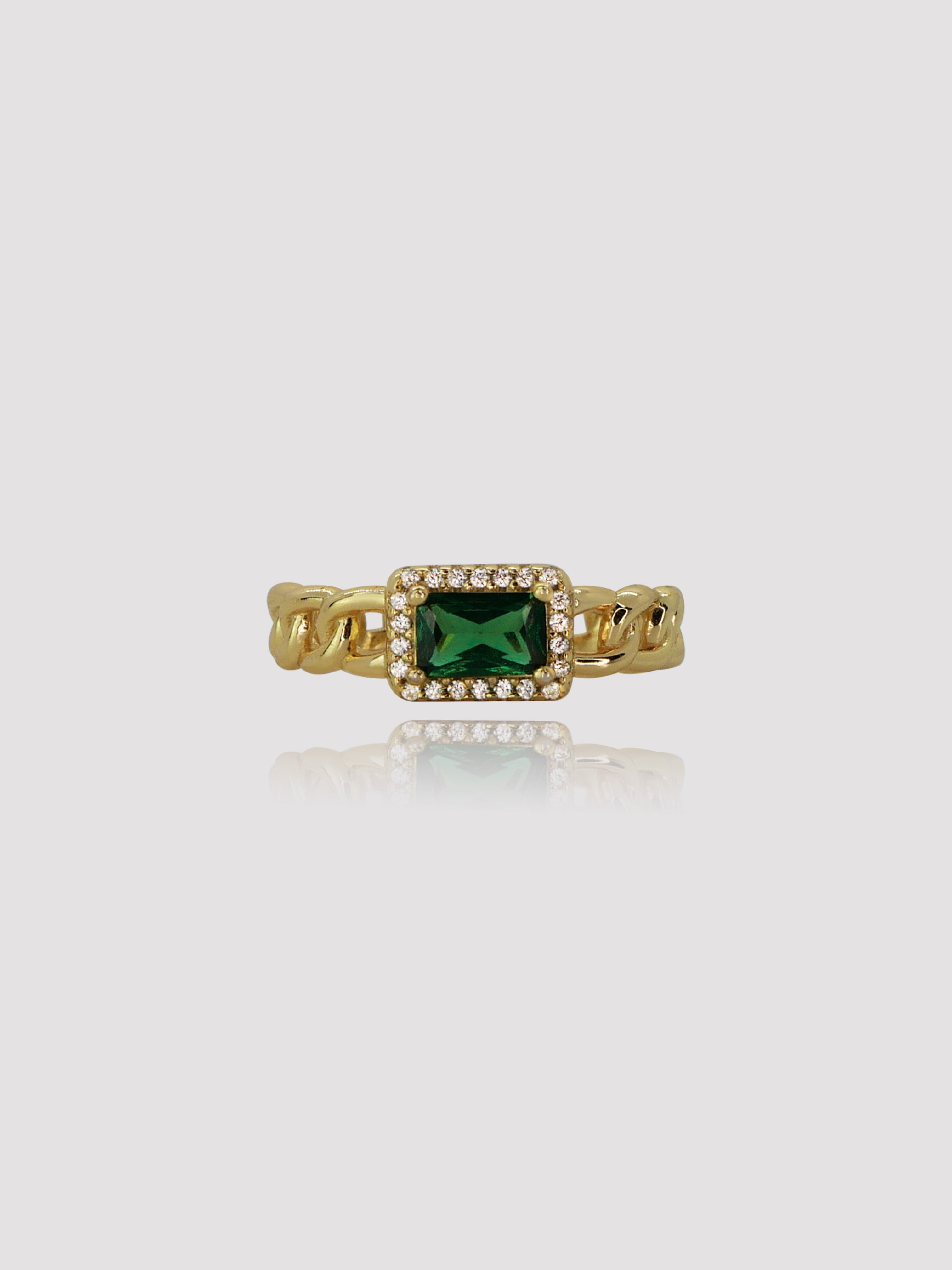 Emerald Gemstone Ring