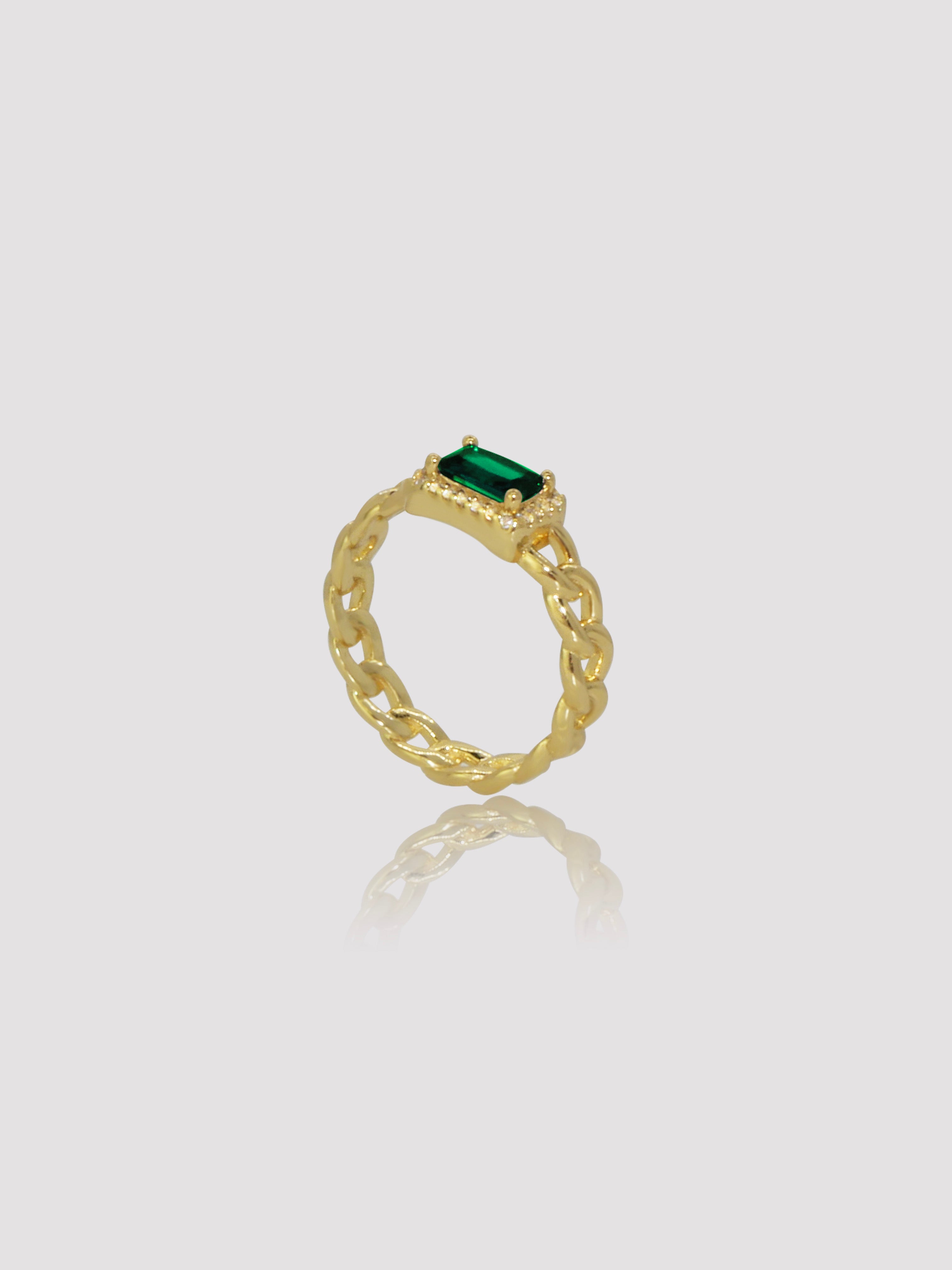 Emerald Gemstone Ring