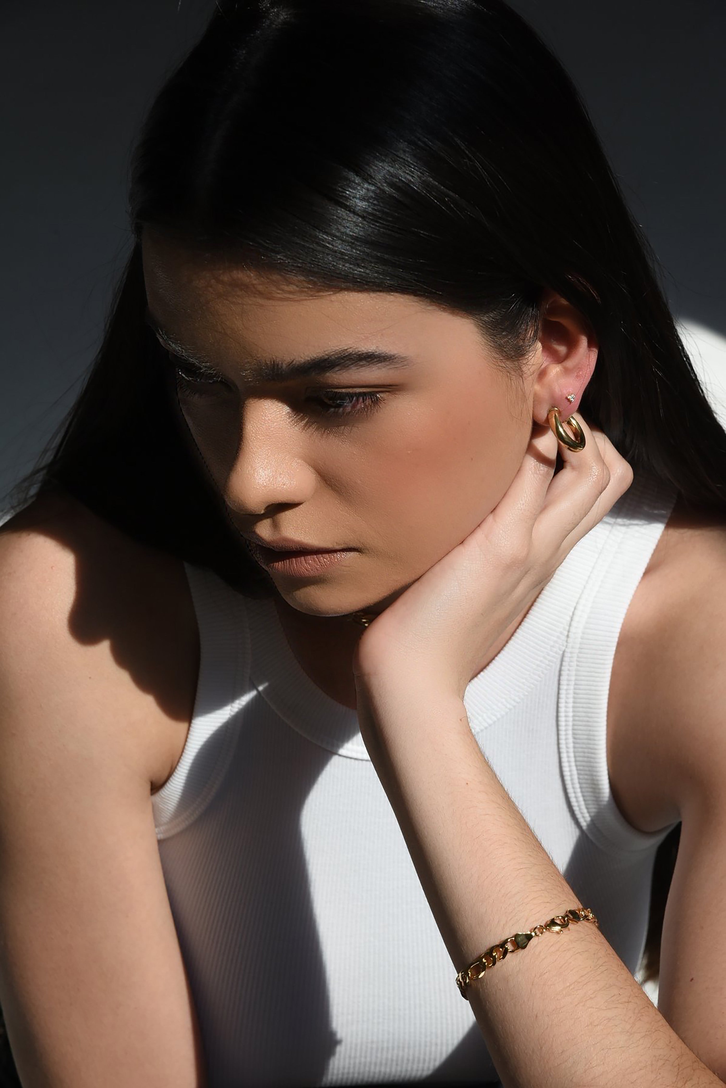 Jane Gold Vermeil Stud Earrings