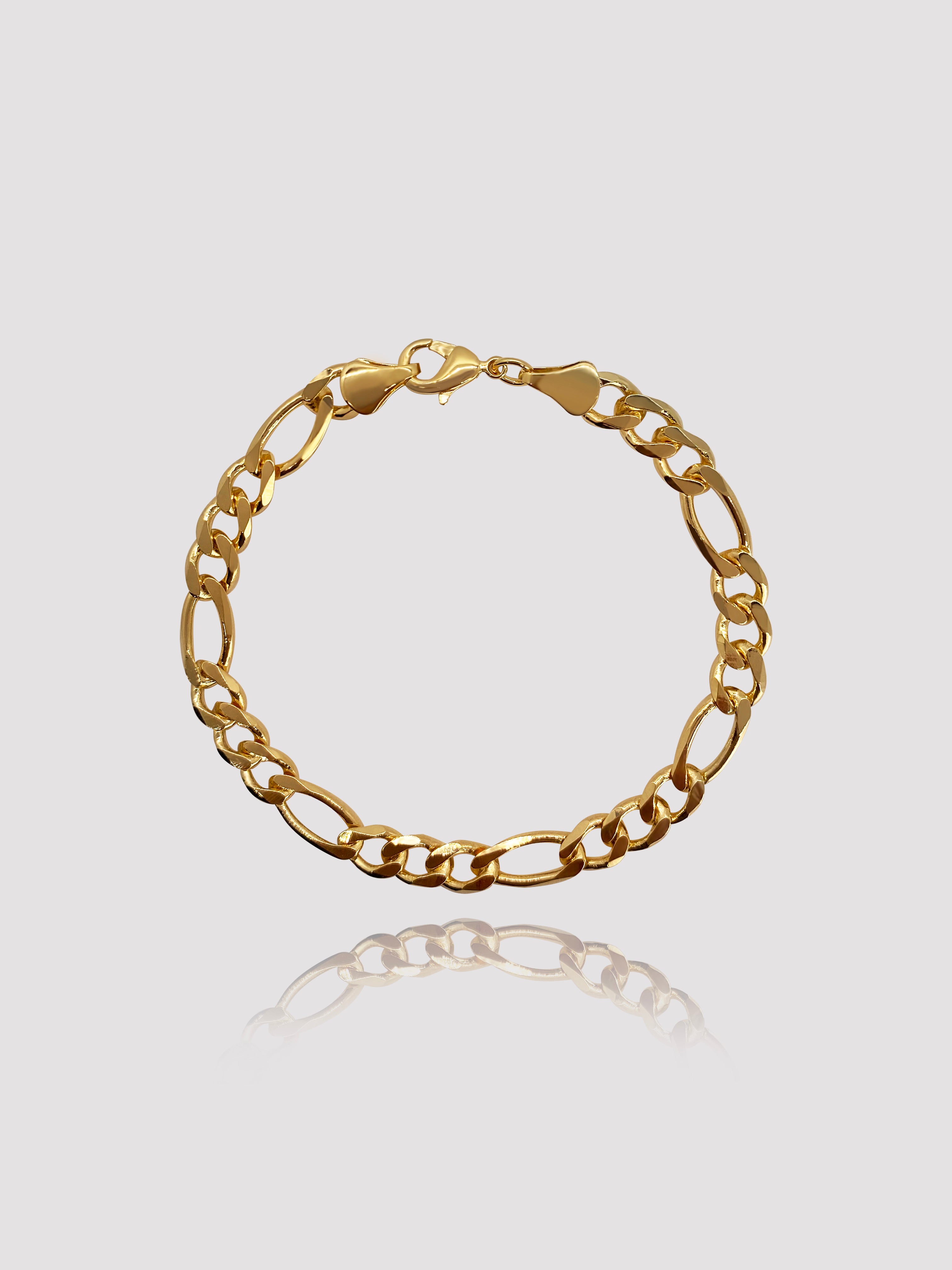 Hudson Figaro Gold Bracelet