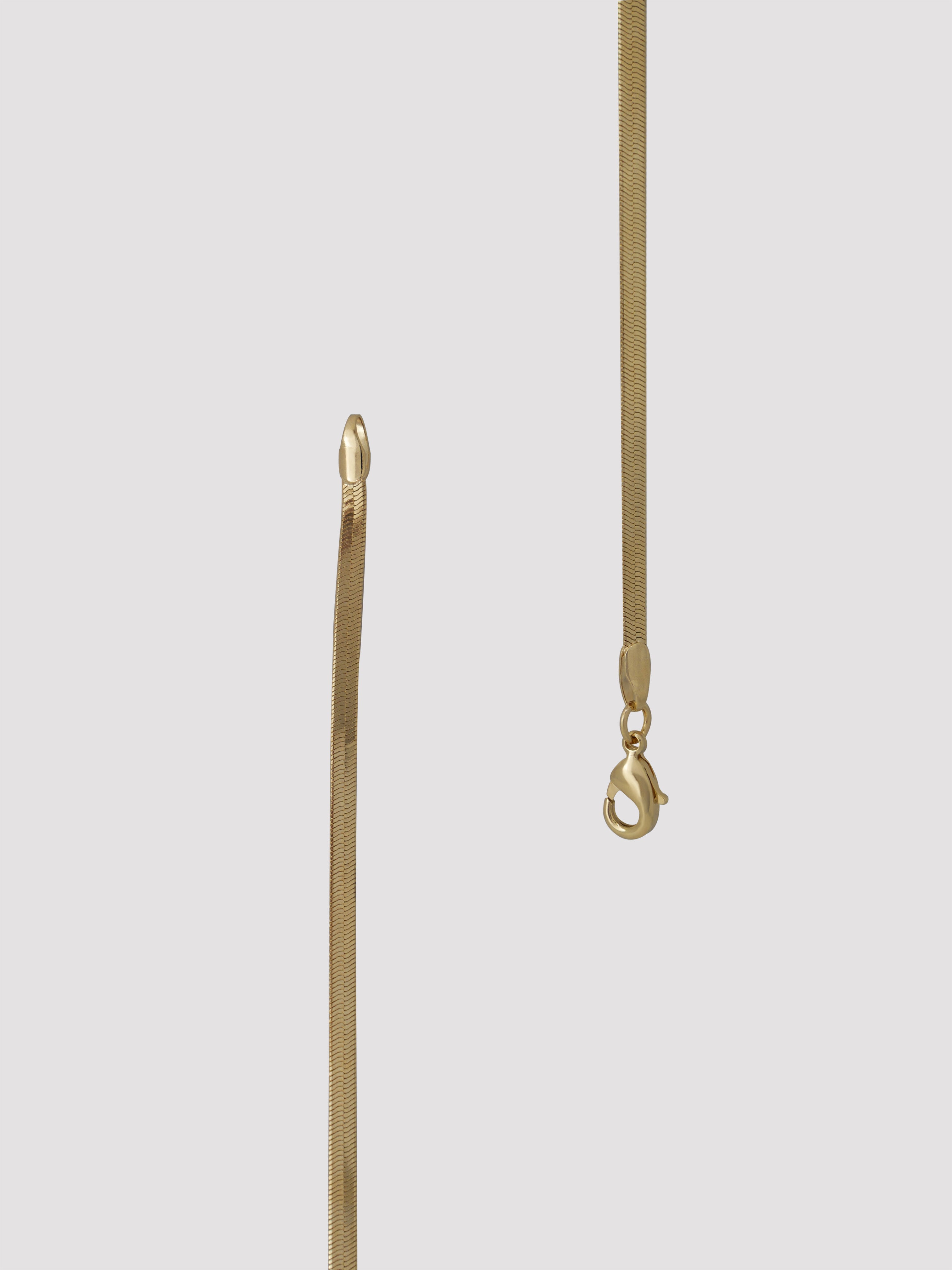 Snake Pearl Gold Necklace