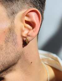 Manhattan Golden Snake Hoops