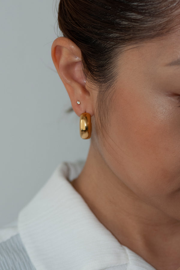 Bowery Gold Hoops