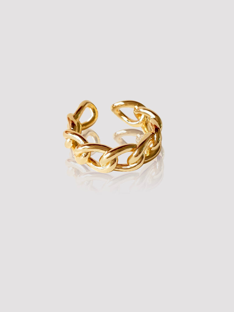 CHELSEA GOLD TWIST RING