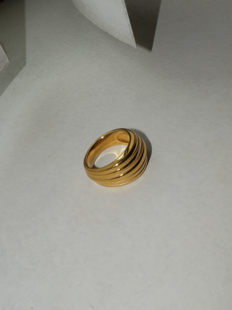 Ellis Chunky Gold Ring