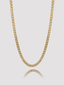 Soho Double Cuban Gold Petite Necklace