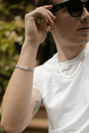 Cuban Sterling Silver Bold Bracelet
