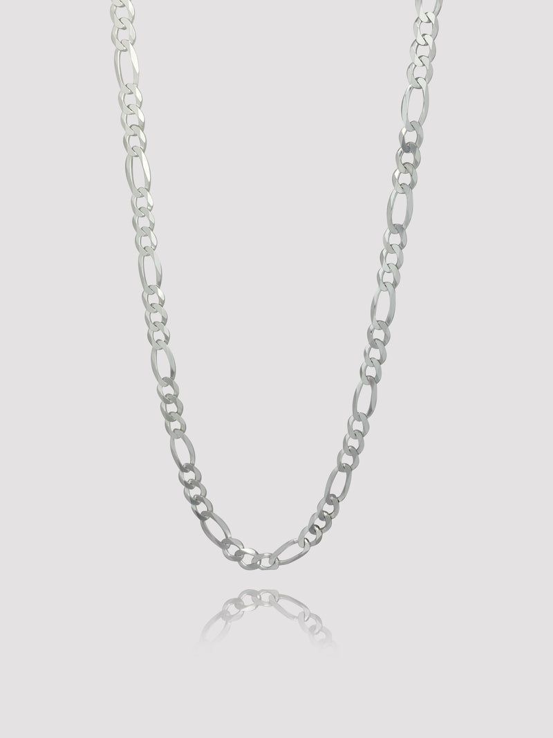 Figaro Sterling Silver Bold Necklace