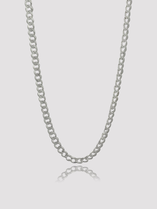 Cuban Sterling Silver Petite Necklace