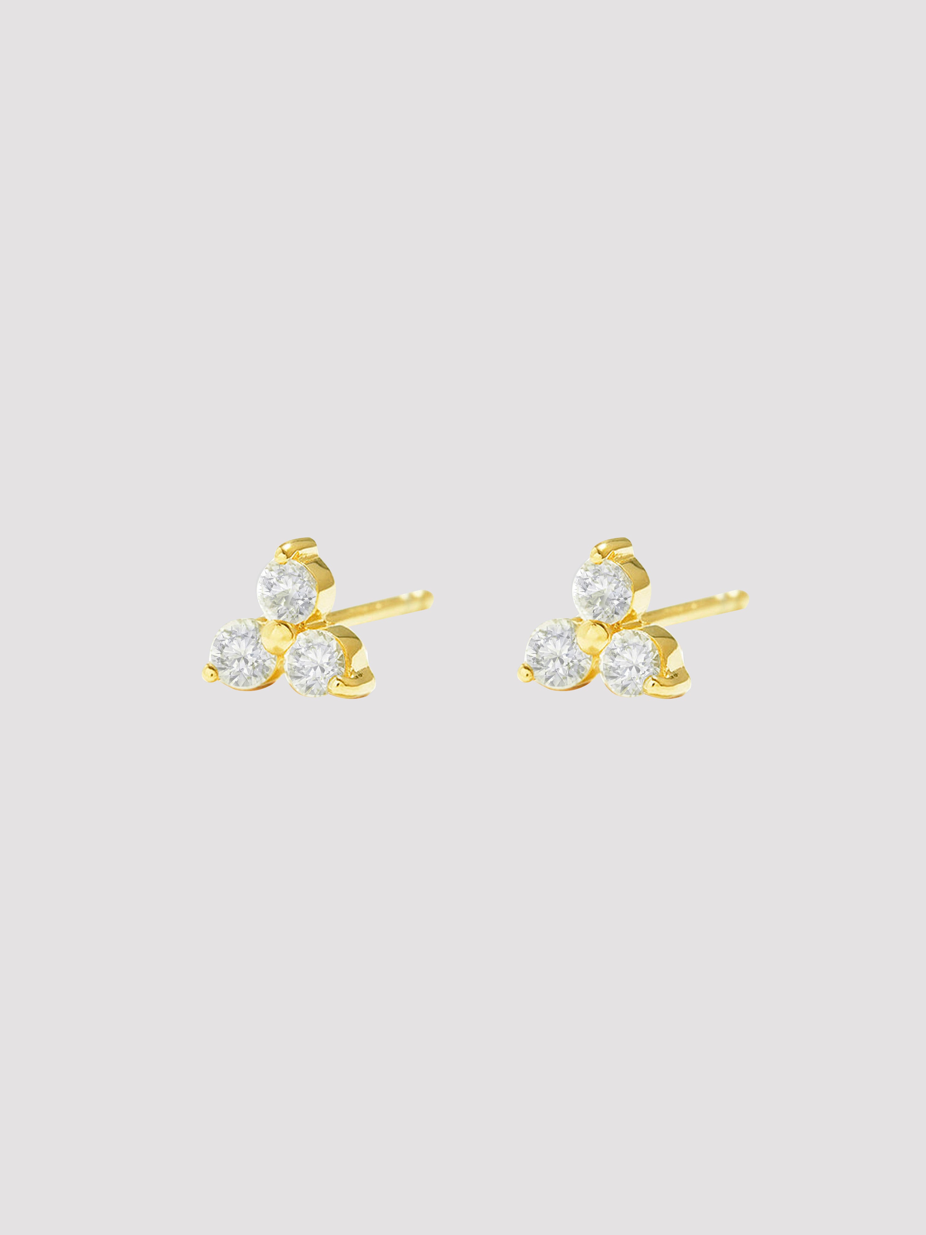 Jane Gold Vermeil Stud Earrings