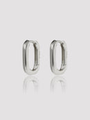 We know you got a busy Friday ahead of you, and you are looking to look flawless for work, errands, or sushi dinner. The Mini Lexington Hoops will elevate any style you choose to dress up. With a contemporary minimalist design, these oval-shaped earrings are perfect to wear alone or stacked. Available in both Gold and Silver colors.  Details:  18K Gold Plated on Silver  Made in Gold Vermeil  S 925 Sterling  L 1.5cm - W 1cm  About 2g/pair  Hypoallergenic. miramira New York