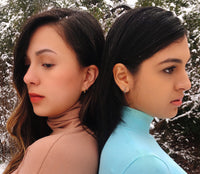 We know you got a busy Friday ahead of you, and you are looking to look flawless for work, errands, or sushi dinner. The Mini Lexington Hoops will elevate any style you choose to dress up. With a contemporary minimalist design, these oval-shaped earrings are perfect to wear alone or stacked. Available in both Gold and Silver colors.  miramira New York