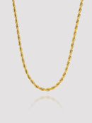 42nd Rope Gold Necklace