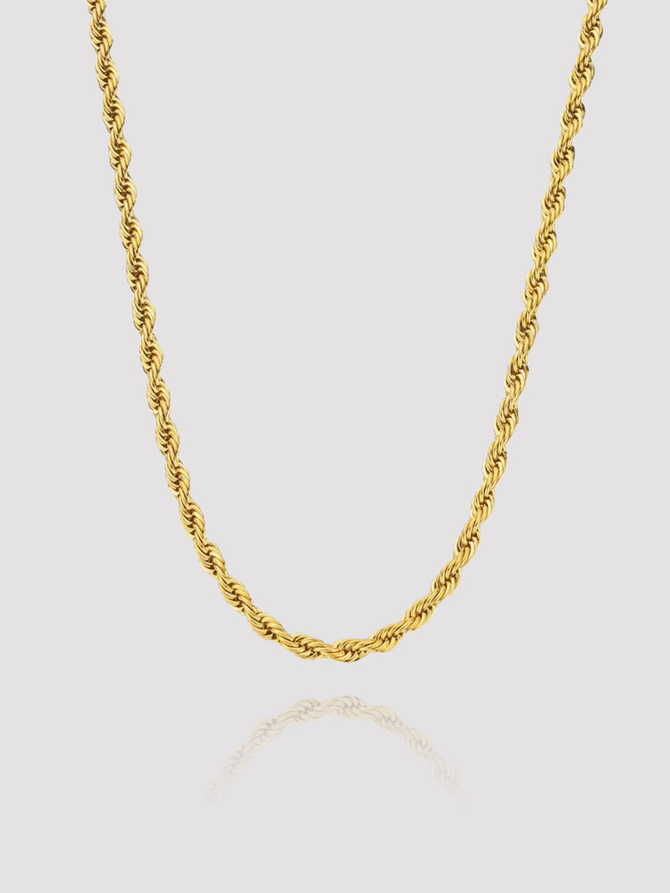 42ND ROPE GOLD FILLED NECKLACE