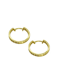 Plaza Mighty - 14K Solid Gold Hoops