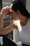 Rockefeller Gold Hoops