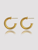 Rockefeller Gold Hoops