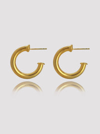 Rockefeller Gold Hoops
