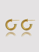 Rockefeller Gold Hoops