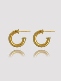 Rockefeller Gold Hoops