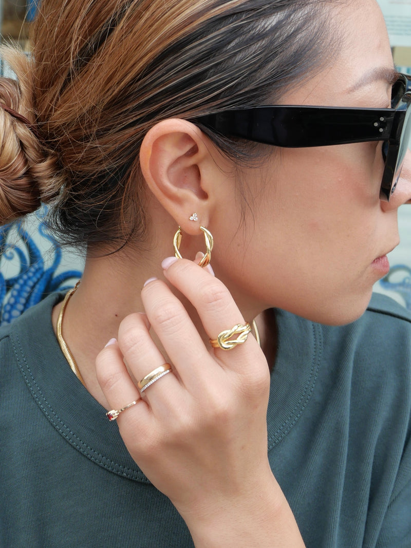 Jane Gold Vermeil Stud Earrings