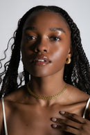 Broadway Watchband Gold Necklace