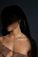 Snake Pearl Gold Necklace